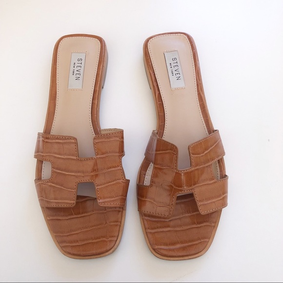 Steven By Steve Madden Shoes - Steven Croc embossed sandal